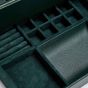 WOLF British Racing 10 Piece Watch Box With Storage - Green