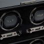 WOLF British Racing 4 Piece Watch Winder - Black