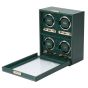 WOLF British Racing 4 Piece Watch Winder - Groen