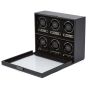 WOLF British Racing 6 Piece Watch Winder - Zwart