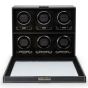 WOLF British Racing 6 Piece Watch Winder - Zwart