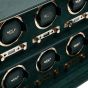 WOLF British Racing 6 Piece Watch Winder - Green