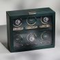 WOLF British Racing 6 Piece Watch Winder - Green