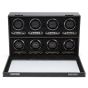 WOLF British Racing 8 Piece Watch Winder - Zwart