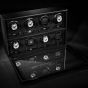 WOLF British Racing 8 Piece Watch Winder - Zwart