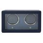 WOLF Cub Double Watch Winder - Navy