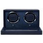 WOLF Cub Double Watch Winder - Navy
