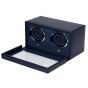 WOLF Cub Double Watch Winder - Navy