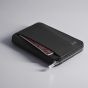 Woolnut Leather Travel Folio - Black
