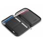 Woolnut Leather Travel Folio - Black