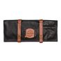 Xapron Utah Black leather knife roll - 5 knives