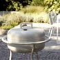 ZEE Koro Charcoal Barbecue - White
