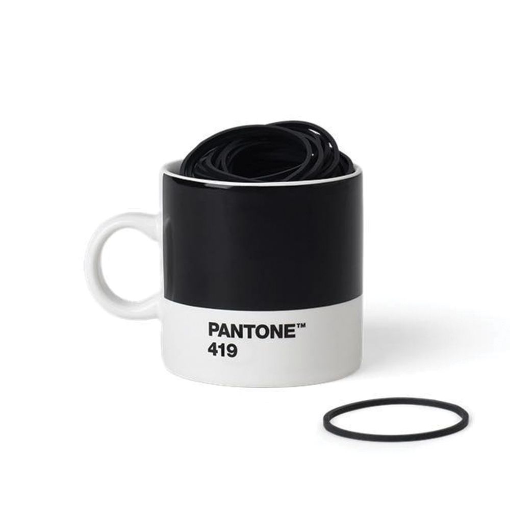 Pantone  Copenhagen Design Espresso mug black 120ml