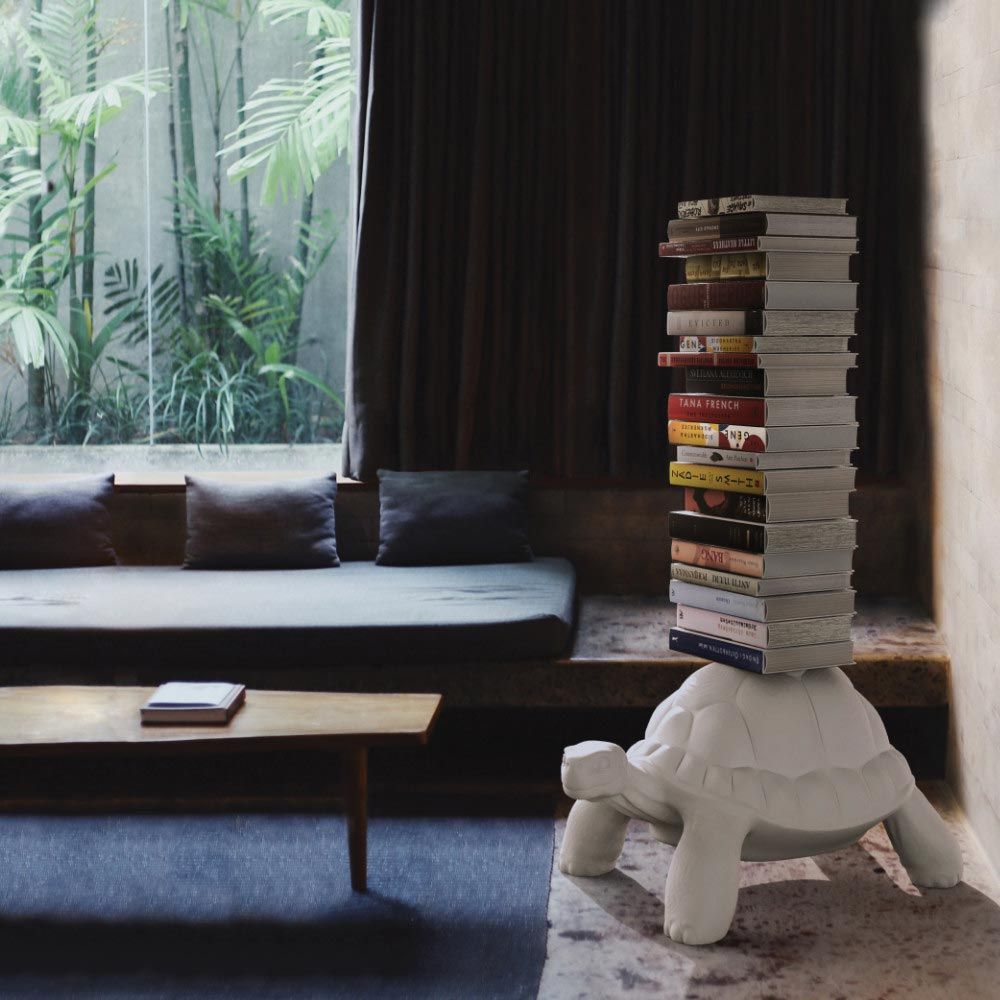 Qeeboo Turtle Carry Bookcase White