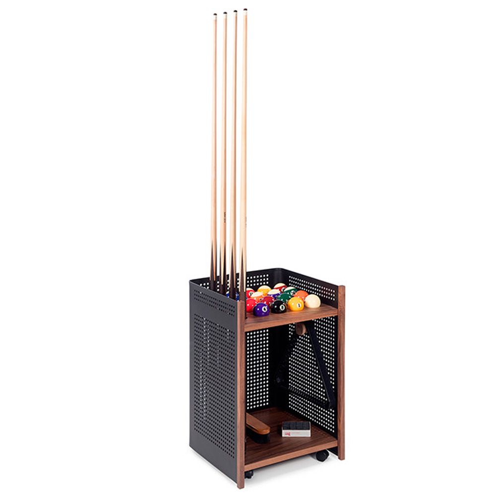 Support De Queue De Billard 3 étages Pour 10 Bâtons – Avec Crochets à Billes, Roulettes 360° Dont 2 Freinées, En Acier Carbone, Pour Club Ou Salon