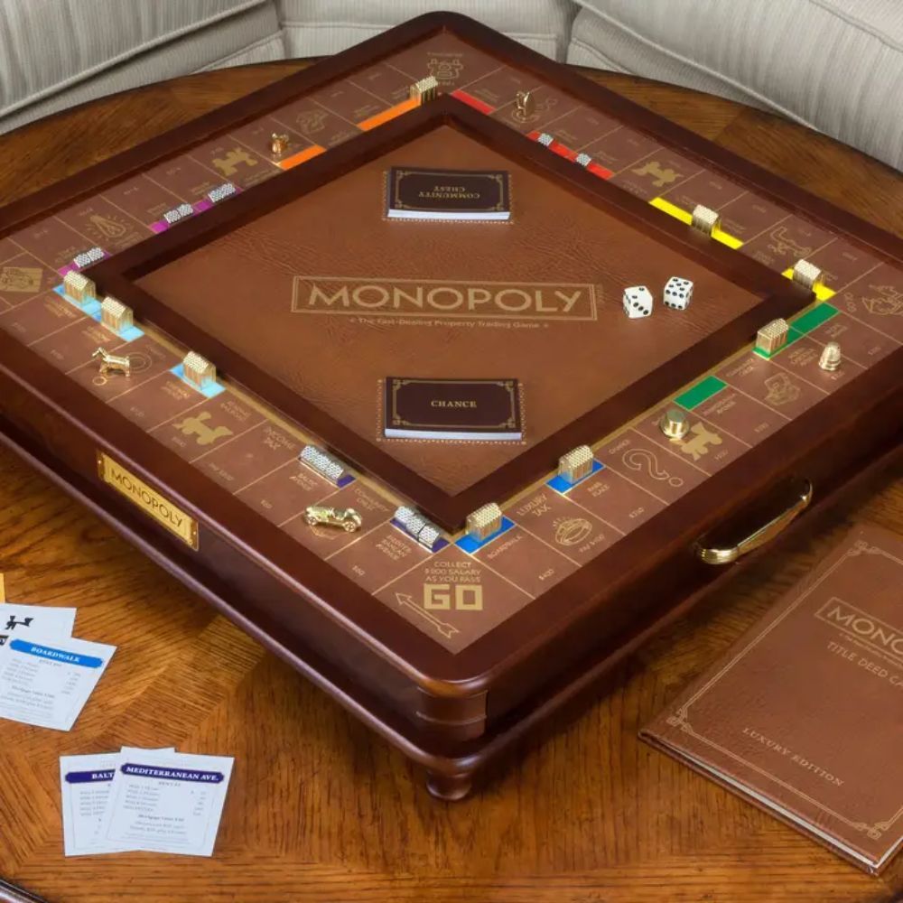 Monopoly Luxury Heirloom Edition | Luxury Board Game | Luxury For Men