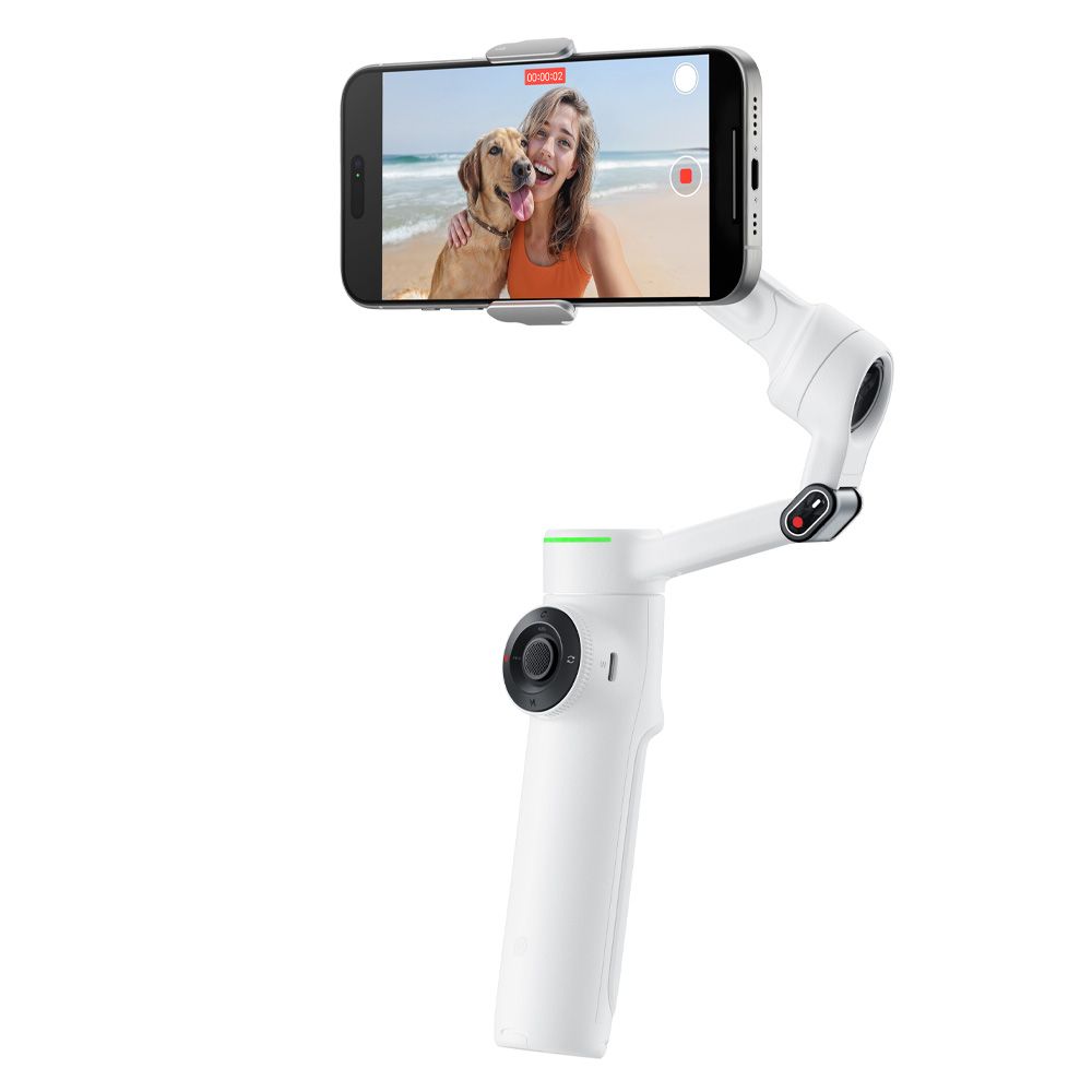 Insta360 Flow 2 Pro AI Tracking Stabiliser - White