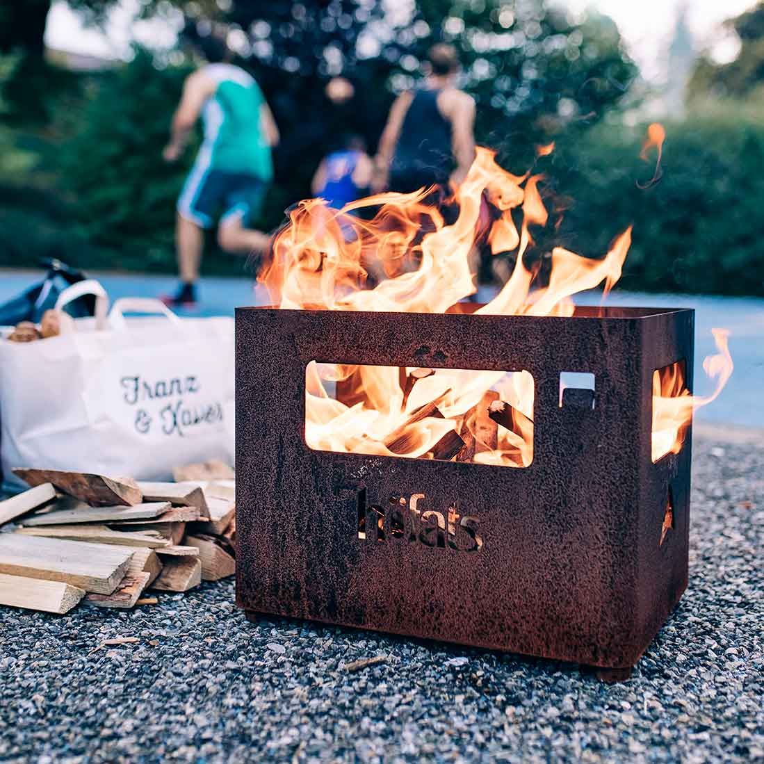 Höfats Beer Box Fire Basket