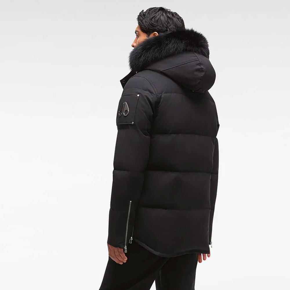 Moose Knuckles Original 3Q Fur Jacket - Black