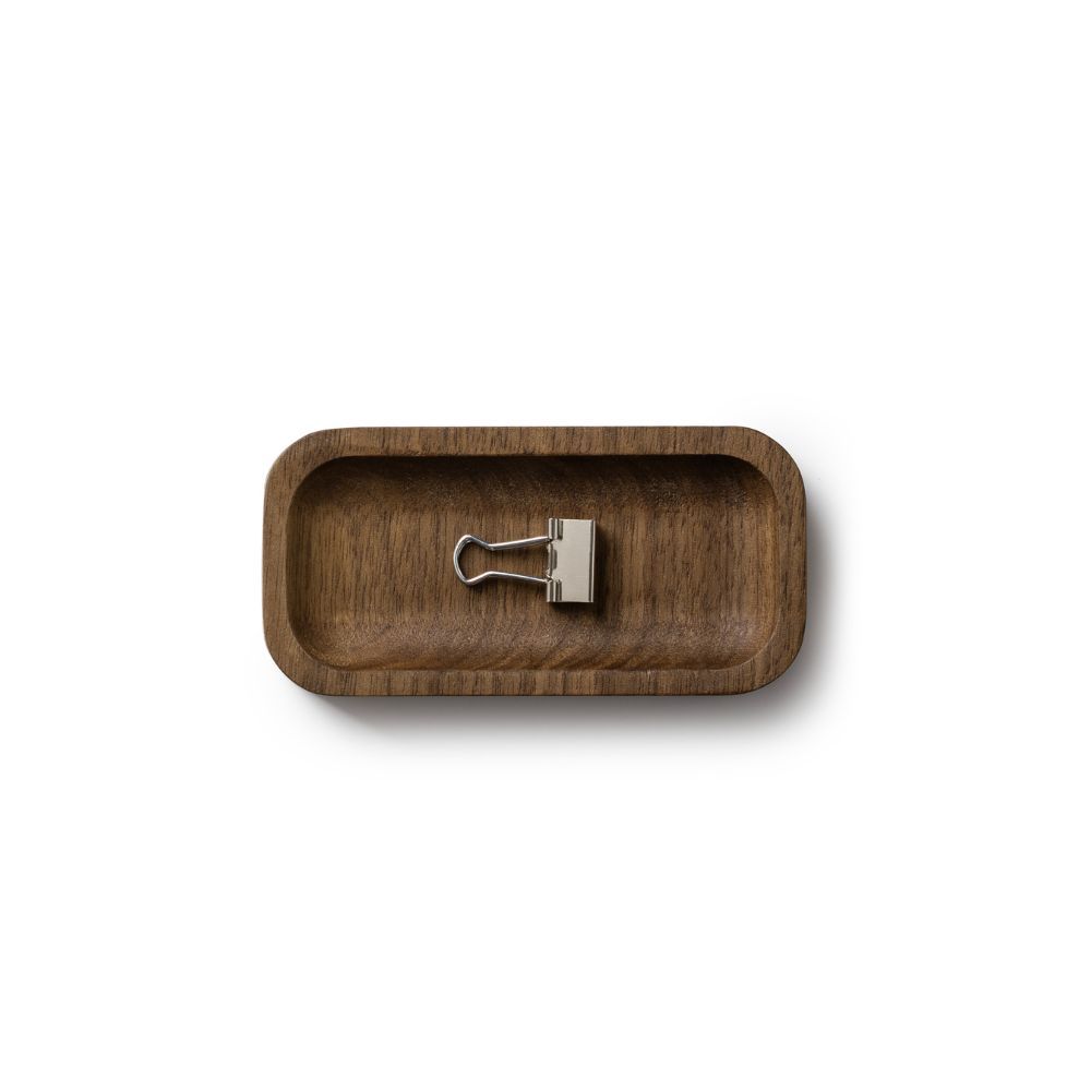 Oakywood Catchall Tray Mini Bundle Organizers - Walnut