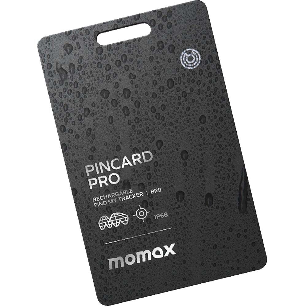 Momax PinCard Pro Rechargeable Find My Tracker