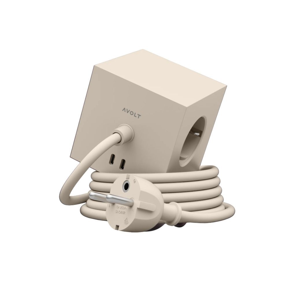 Avolt Square 1 Power Cube - Nomad Sand