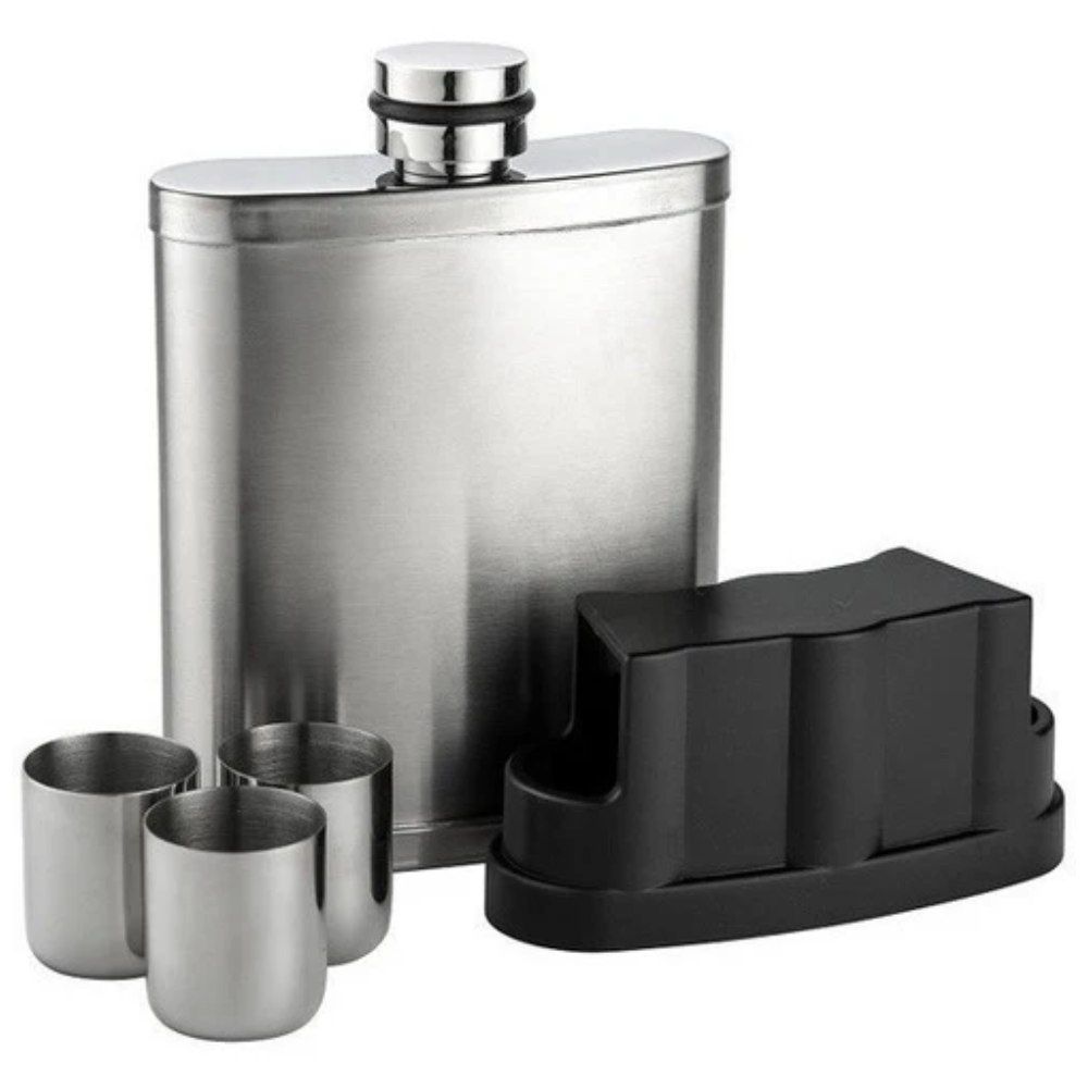 Brouk & Co The Party Flask - Silver