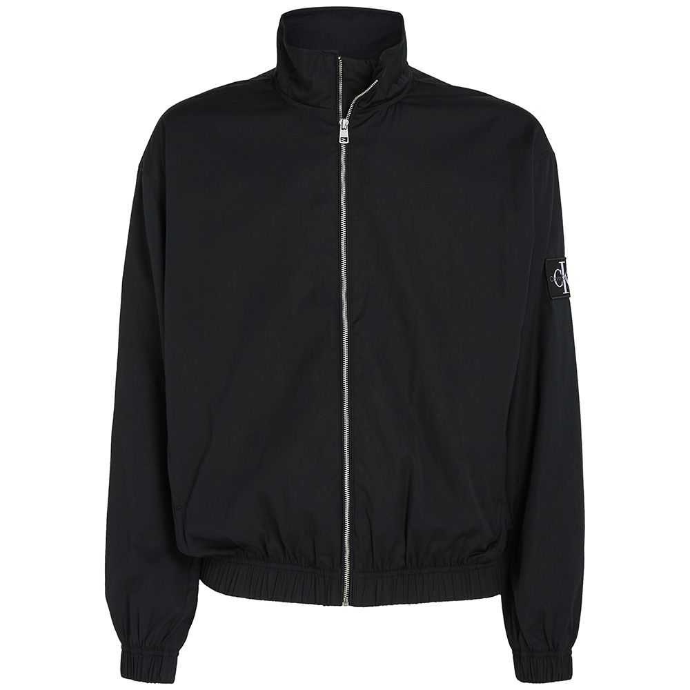Calvin Klein Relaxed Zipper Jacket - Black