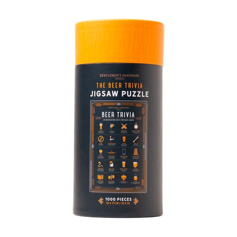 Gentlemen's Hardware Jigsaw Bier Trivia Puzzel