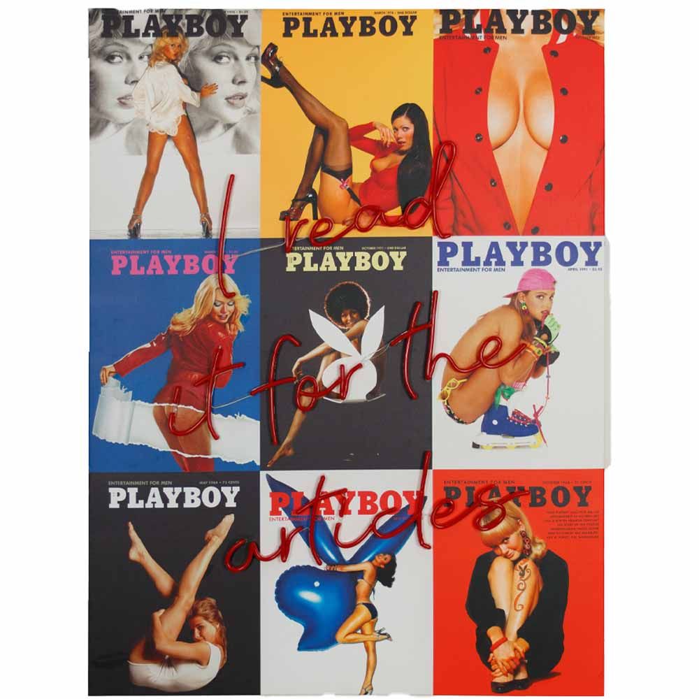 Locomocean x Playboy Cover Collage Wall Art