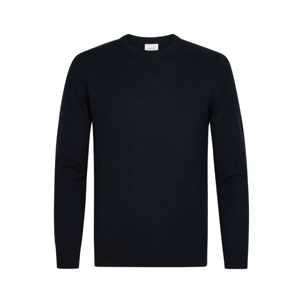 Profuomo Cashmere Pullover - Navy