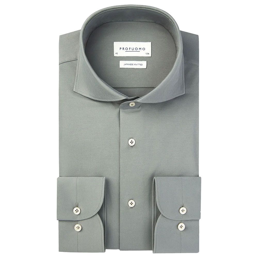 Profuomo Chemise En Tricot Japonais - Vert