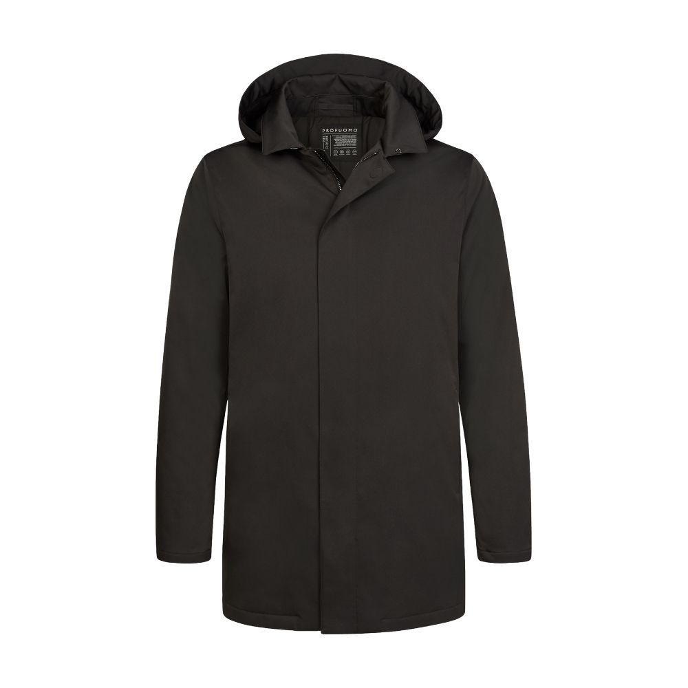 Profuomo Magnet Raincoat - Dark Brown
