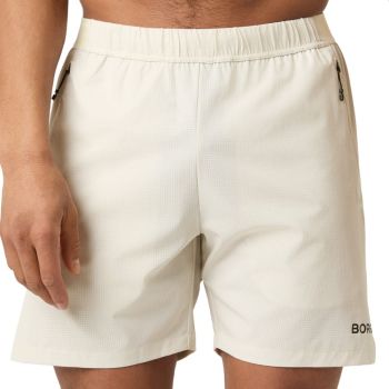 Björn Borg Borg Short Met Ritssluiting - Off White