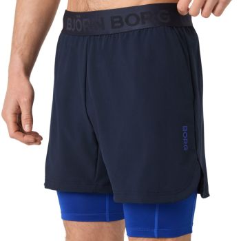 Björn Borg Borg 2-in-1 Shorts - Navy