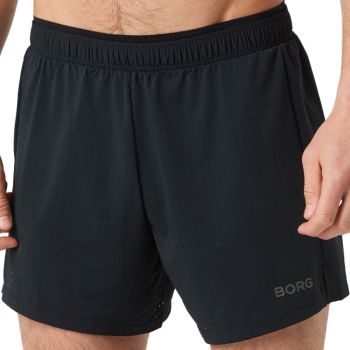 Björn Borg Borg Running Perforated 5' Shorts - Black