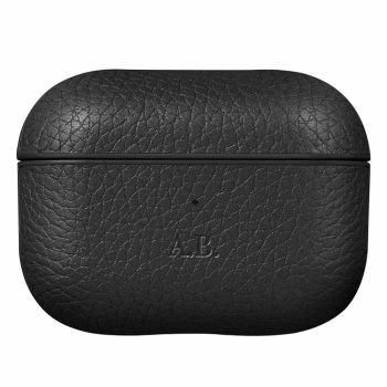 Woolnut Leather Case for AirPods Pro 3 - Black
