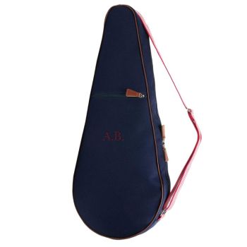 Personalised Tennis Racket Holder - Blue