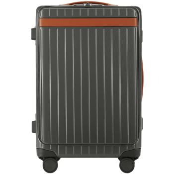 Carl Friedrik The Carry-On X - Grau/Cognac