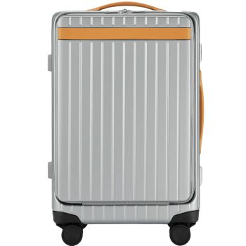 Carl Friedrik The Carry-On X - Hellgrau/Cognac