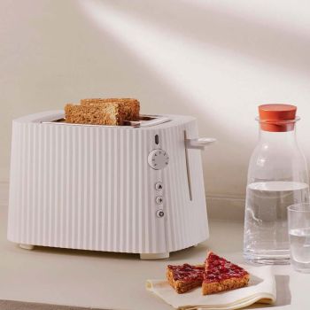 Alessi Plissé-Toaster - Weiß