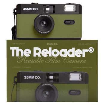 35mm Co The Reloader Reusable Film Camera - Olive Martini