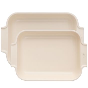 Peugeot Appolia Ceramic Oven Dish Set - Ecru