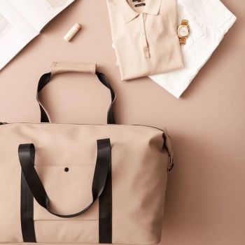 Baltimore Weekendbag - Greige