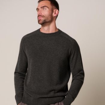 Profuomo Woolen Pullover - Dark Brown