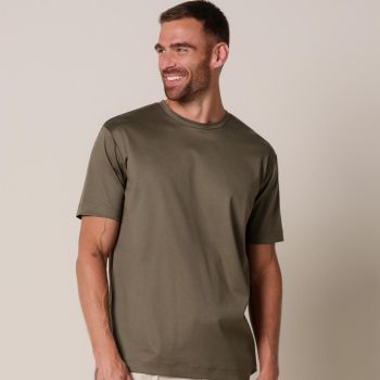 Profuomo Pima Katoenen T-shirt - Taupe