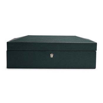 WOLF British Racing 10-teilige Uhrenbox - Grün