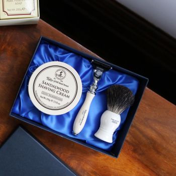 Taylor Of Old Bond Street Luxus Rasier Geschenkbox Sandelholz