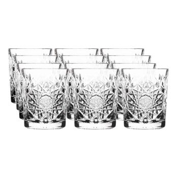 Hobstar Tumblers - Set Of 12