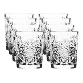 Hobstar Tumblers - Set Of 8